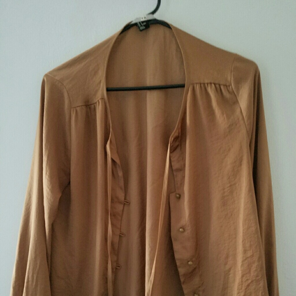 Gold blouse
